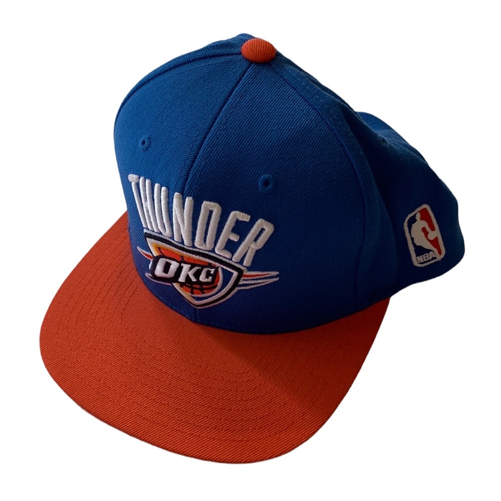 Mitchell & Ness OKC Thunder SnapBack NBA Hat Cap Basketball One Size
